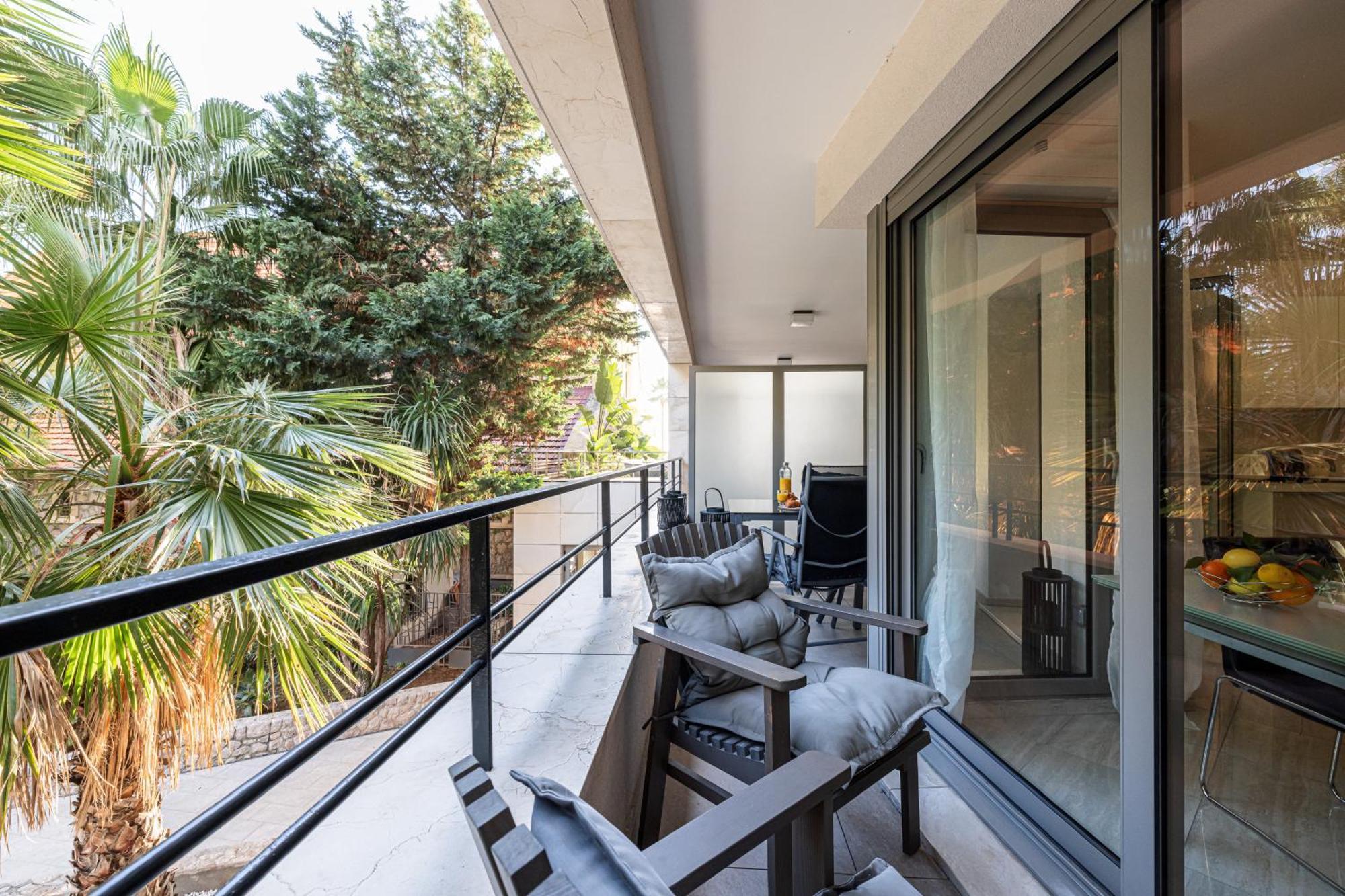 Studio Centre Terrasse Climatisation 50M Plage Menton Exterior photo