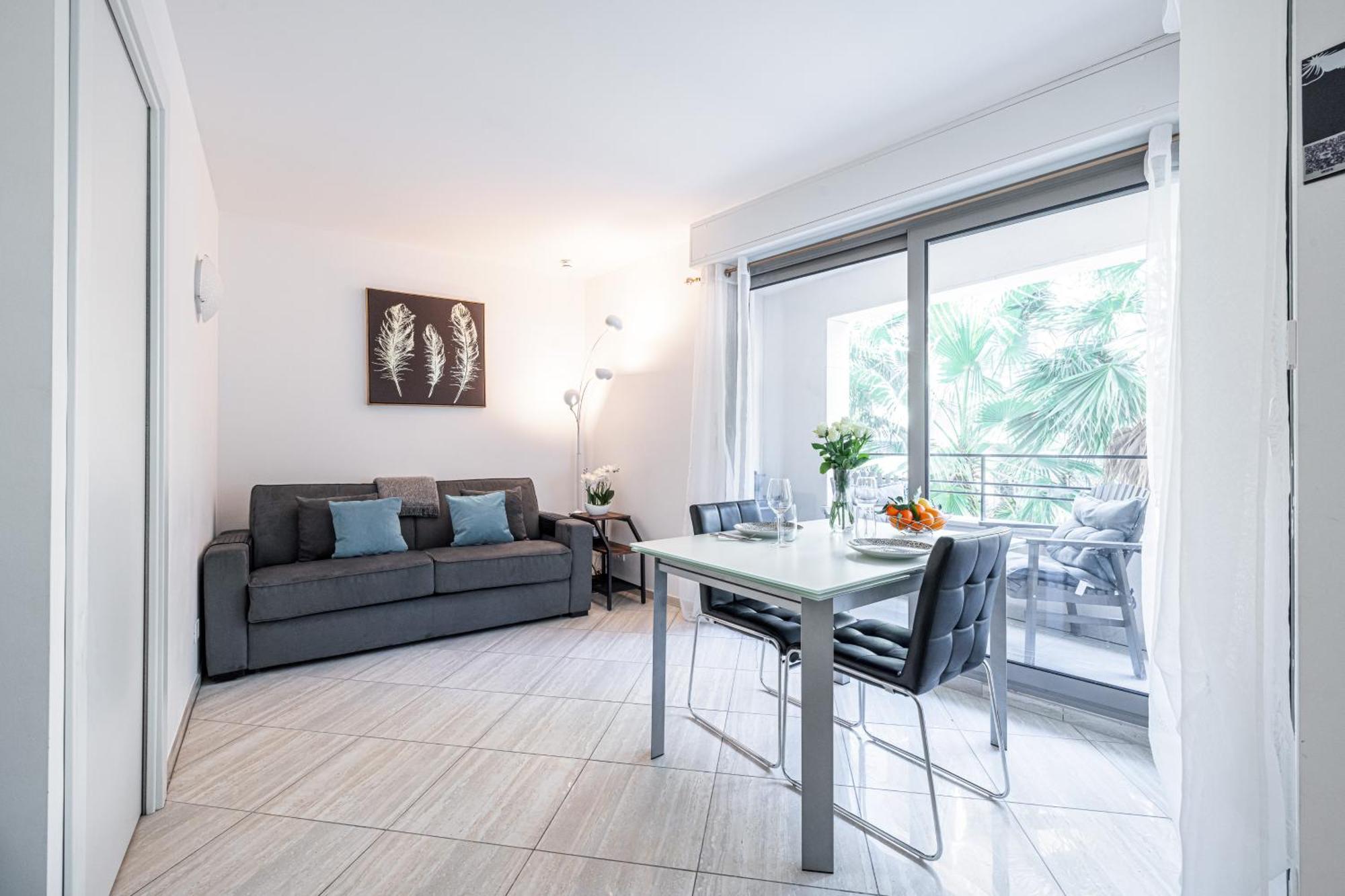 Studio Centre Terrasse Climatisation 50M Plage Menton Exterior photo